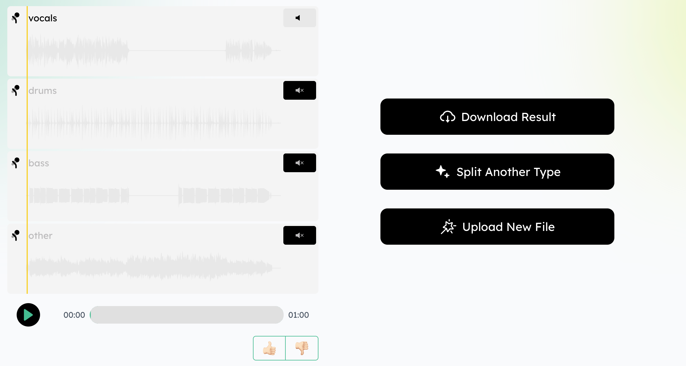 Download Your Voice-Only Track